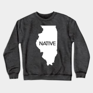 Illinois Native IL Crewneck Sweatshirt